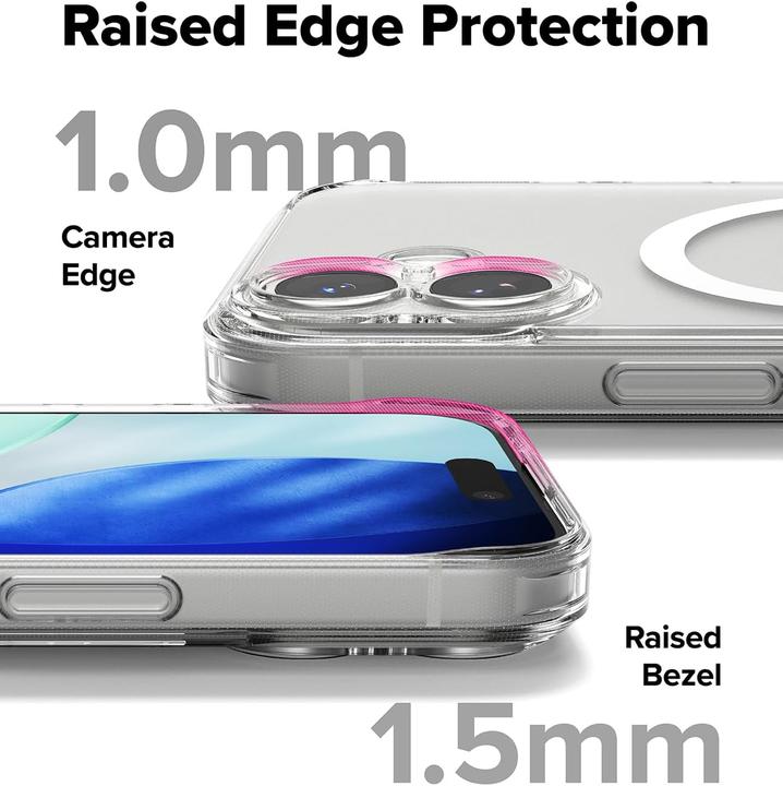 Produktbild Ringke Fusion Magnetisches Magsafe Iphone 17 Matte Klar (Apple iPhone 17)