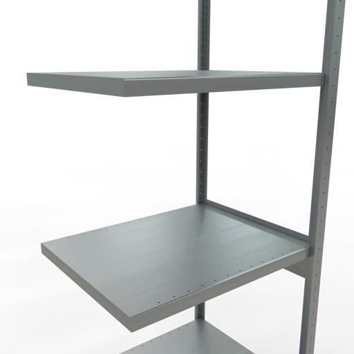 Actual product image Schulte Lagertechnik MULTIplus250 boltless add-on bay system with length bolts