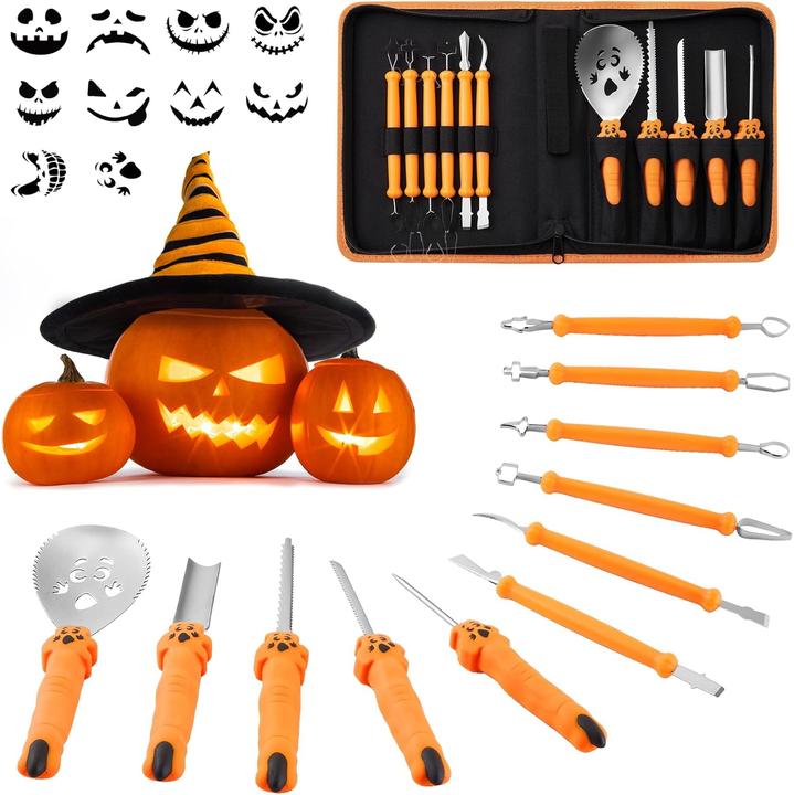 Actual product image Cooluck Pumpkin carving set