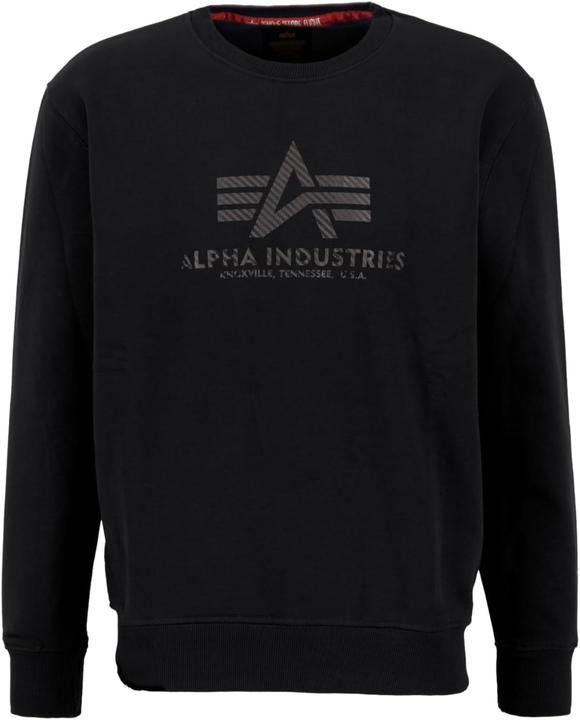 Produktbild Alpha Industries Basic Carbon sweatshirt voor heren Black/Black (XL)