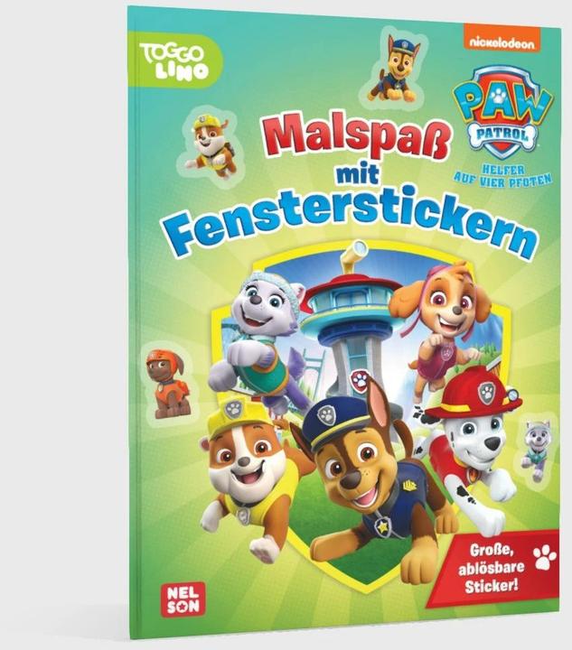 Produktbild PAW Patrol: Malspass mit Fensterstickern