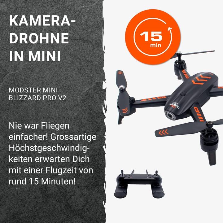 Produktbild Modster Mini Blizzard Pro RTF (15 min, 130 g)