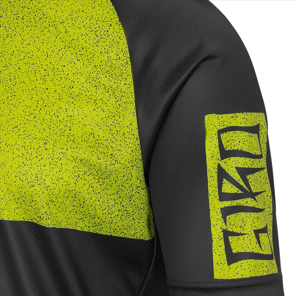 Thumbnail - Giro, Herren, Velotrikot, M Roust Jersey (S), Schwarz, Gelb, S