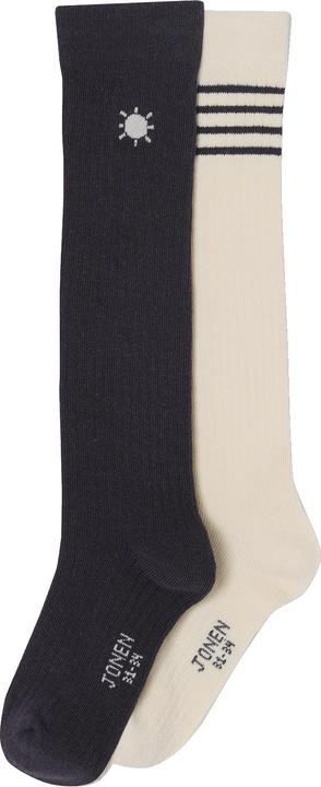 Immagine prodotto Jonen 2er-Pack Mädchen Kniestrümpfe (Confezione da 2, 35, 38)