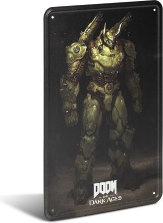 Image du produit Dpi Merchandising DOOM: The Dark Ages Metal Sign ""Atlan"" (20 x 30 cm)
