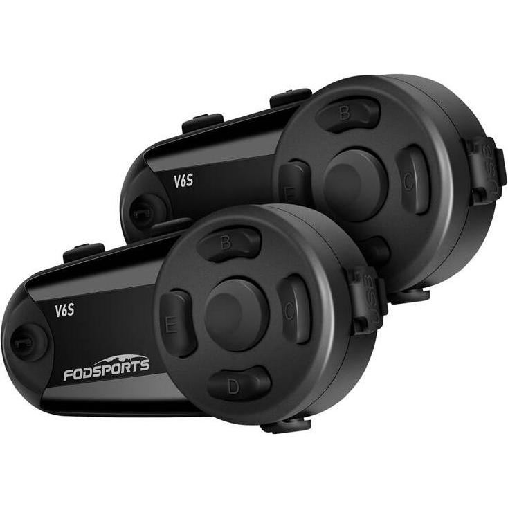 Konjac Sponge, Motorradfunk, Fodsports V6S motorcycle intercom two-pack