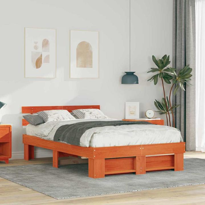 Actual product image vidaXL Platform bed