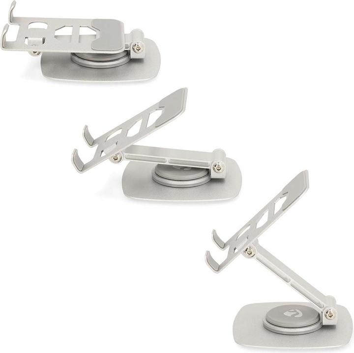 Actual product image Nedis Phone stand - Universal - Fully mobile - Silver