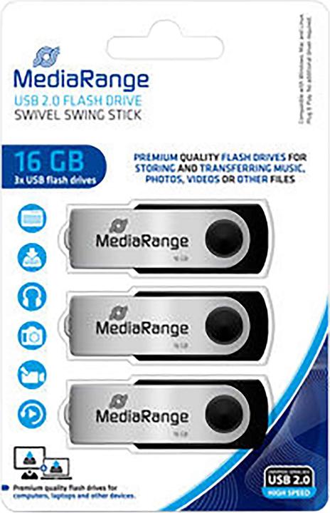 Image du produit MediaRange MR910-3 (16 Go, USB-A)