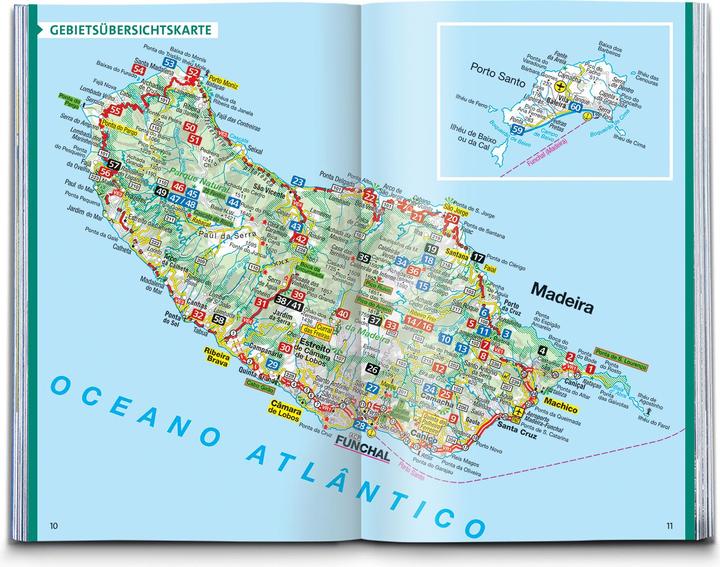 Image du produit Guide de randonnée Madère, 60 tours