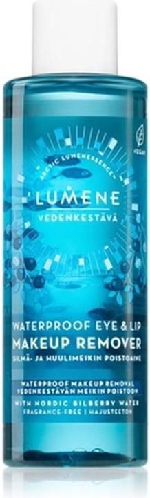 Immagine prodotto Lumene Struccante occhi e labbra impermeabile 100ml (Salviette detergenti per il viso, 100 ml)