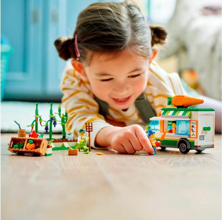 Produktbild LEGO Gemüse-Lieferwagen (60345, LEGO City)