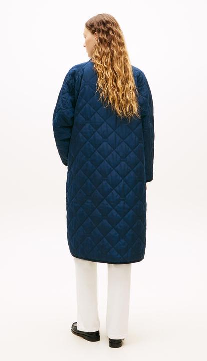 Actual product image Tommy Hilfiger Padded Flag Quilted Coat (S)