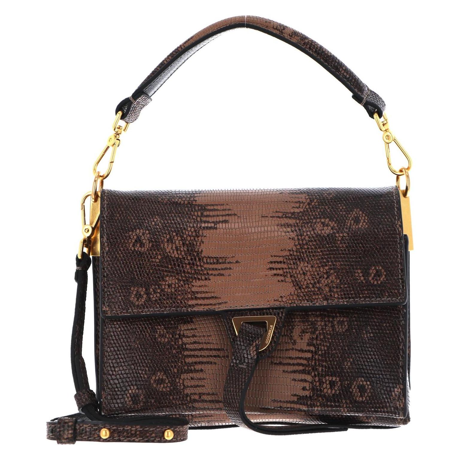 Coccinelle, Damen, Handtasche, Louise Tejus Small Handbag, Beige, Mehrfarbig
