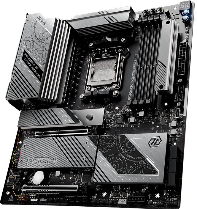 Actual product image AsRock X870E Taichi Lite AM5 (AM5, AMD X870E, E-ATX)