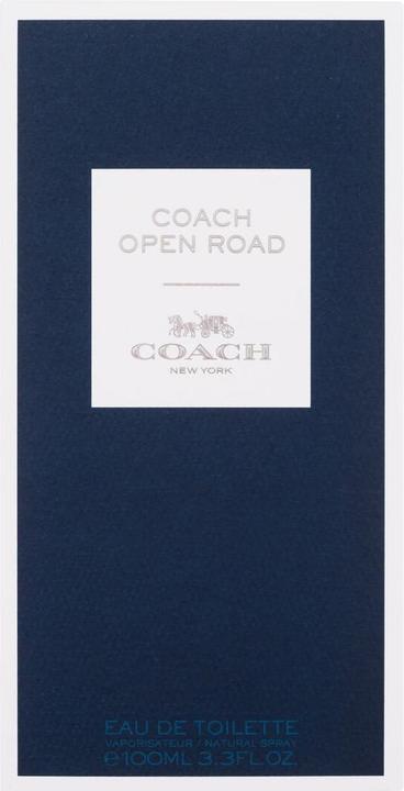 Actual product image Coach Open Road Eau de Toilette (Eau de toilette, 100 ml)