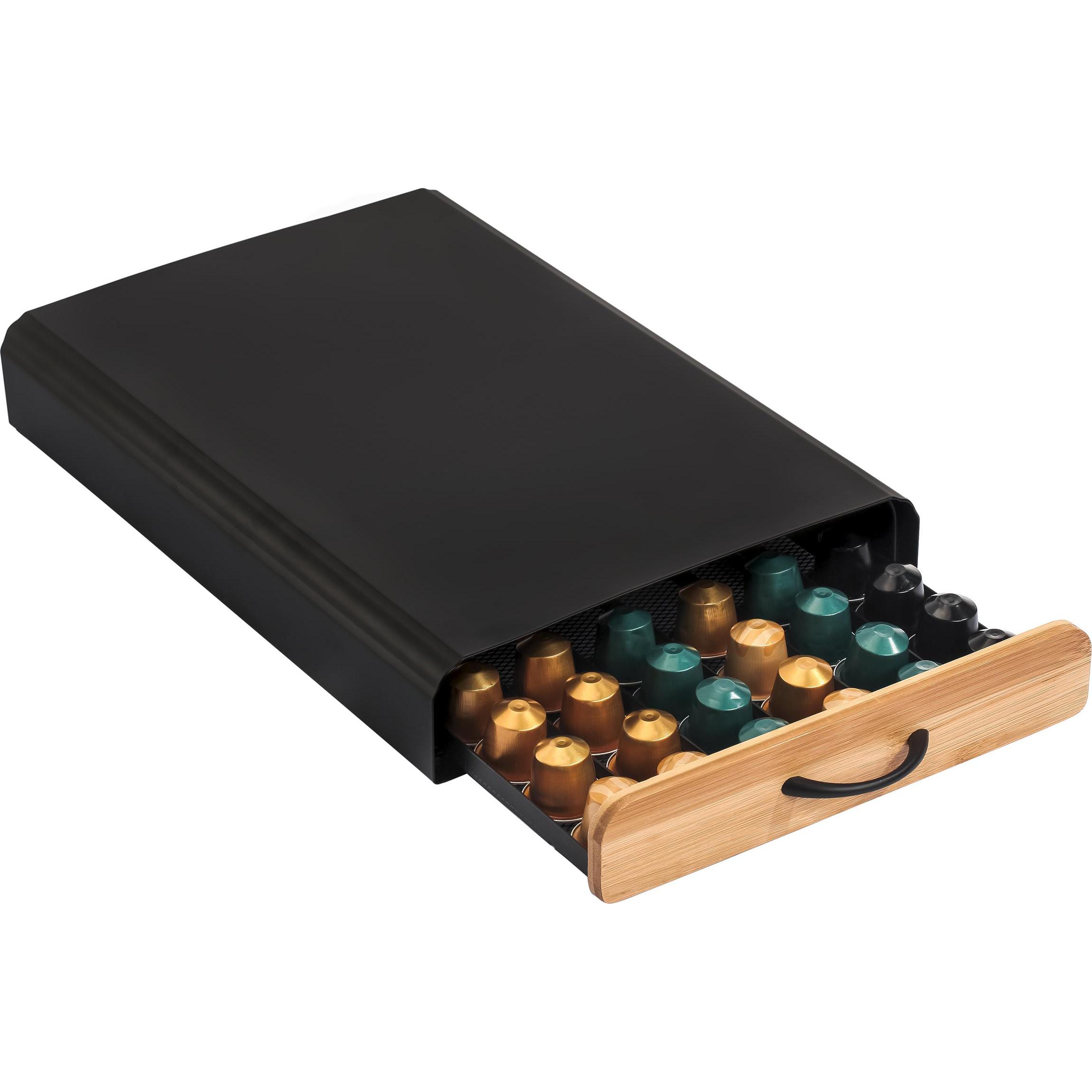 Msv Nero Distributore Di Capsule Nespresso, Accessori Per Macchina Da Caffè,