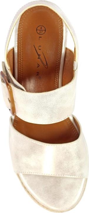 Actual product image Lunar Womens/Ladies Rochester Wedge Sandals (41)