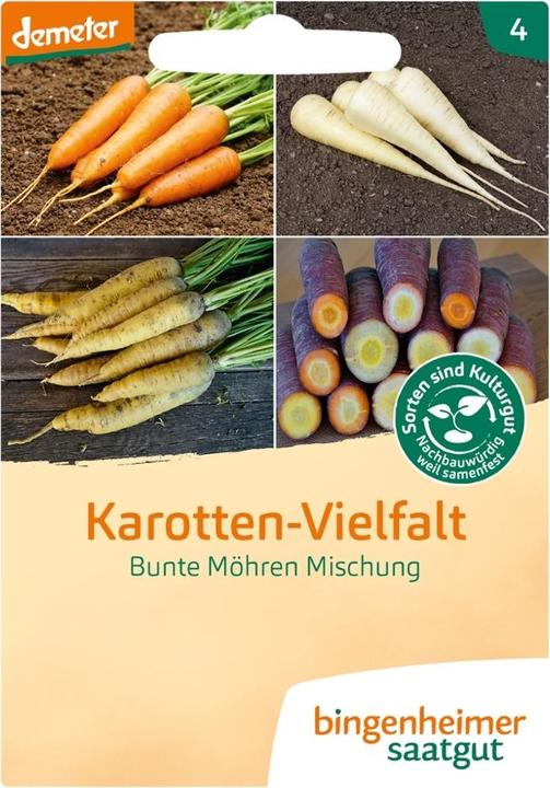 Bingenheimer Saatgut Möhren-Mischung Karotten-Vi (Vegetable seeds)