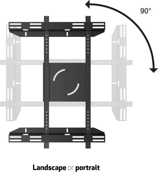 Produktbild Multibrackets Public Monitor Halter (Stange)