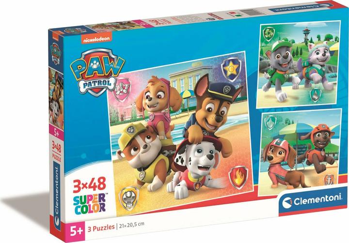 Clementoni Paw Patrol Puzzel 3x48st (48 onderdelen)