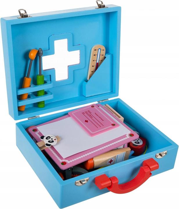 Kruzzel Petit kit de médecin - Bois 19869