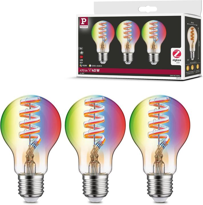 Image du produit Paulmann Filament AGL Zigbee (E27, 470 lm, 1x)