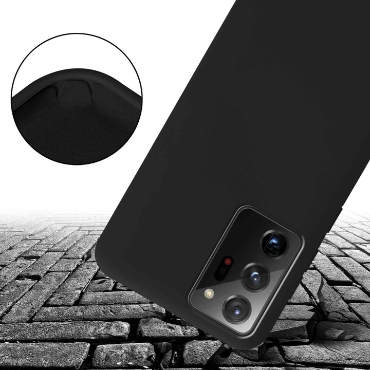 Actual product image Cadorabo TPU Cover Mobile Phone Chain Liquid (Samsung Galaxy Note 20+)