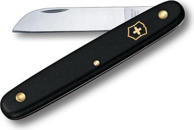 Victorinox Taschenwerkzeug, Garten, Blumenmesser, schwarz, Klinge, gerade, Swiss Made