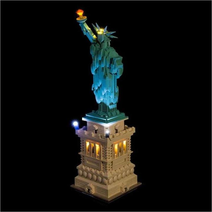 Actual product image Light my bricks LED Light Set for LEGO Statue of Liberty
