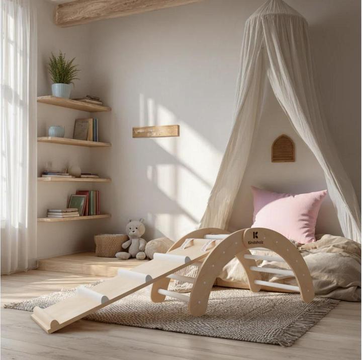 Actual product image Kindaholz Indoor Klettergerüst NINA