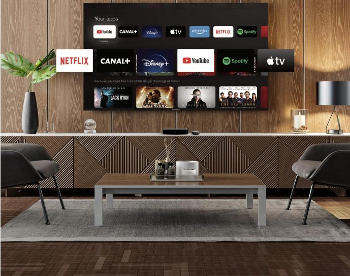 Produktbild Thomson Streaming BOX: 4K UHD Google TV Modell 245 (32 GB, Android 12)