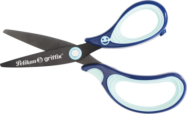 Produktbild Magni Schulschere griffix RH spitz 15cm blau (14 cm)