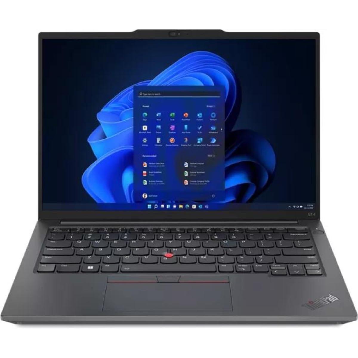 Lenovo ThinkPad E14 Gen 5 (14", AMD Ryzen 5 7530U, 16 GB, 512 GB, DE), Notebook, Schwarz