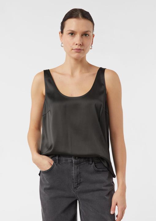 Immagine prodotto Comma Bluse Satintop mit tiefem Ausschnitt (46)