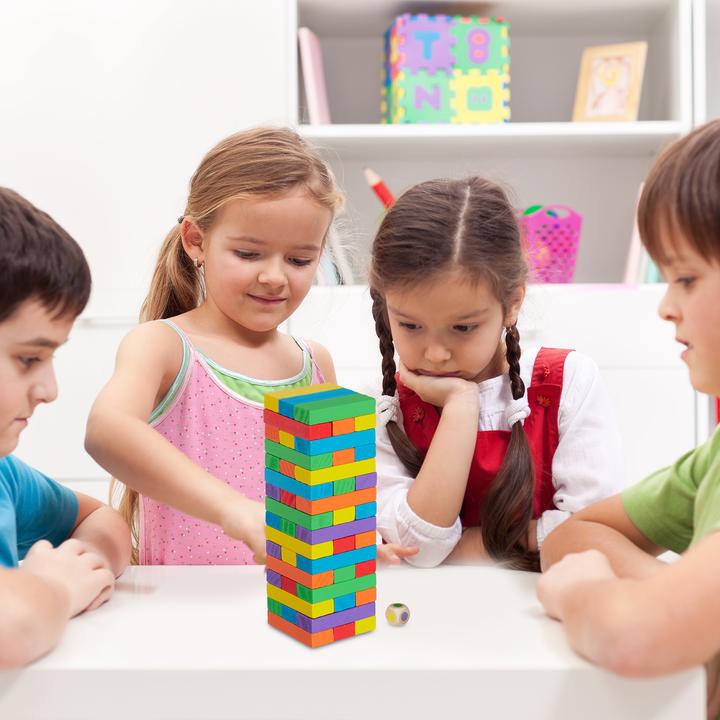 Actual product image Relaxdays Stacking Tower Game