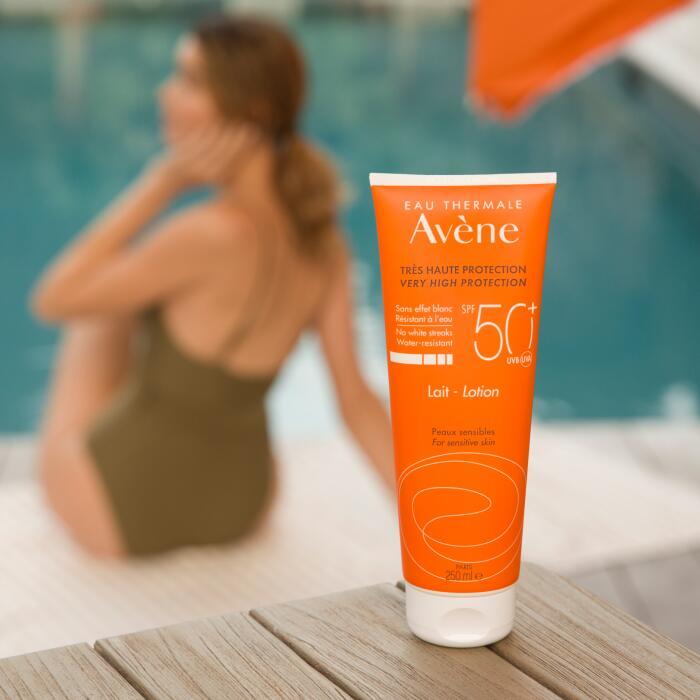 Image du produit Avène Lait Soins solaires ORANGE (Lait solaire, SPF 50+, 250 ml, 291 g)