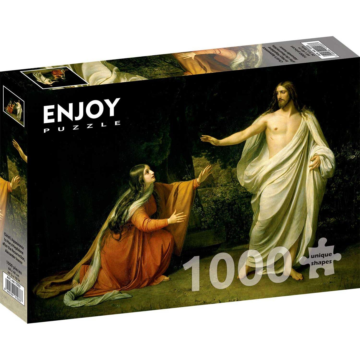 Enjoy Puzzle ENJOY-1533 - Christ's Appearance to Mary Magdalene after the Resurrection, Puzzle (1000 Teile)