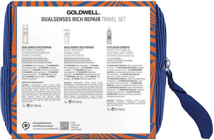 Image du produit Goldwell Dualsenses Rich Repair Travel Set (Kit de soins capillaires)