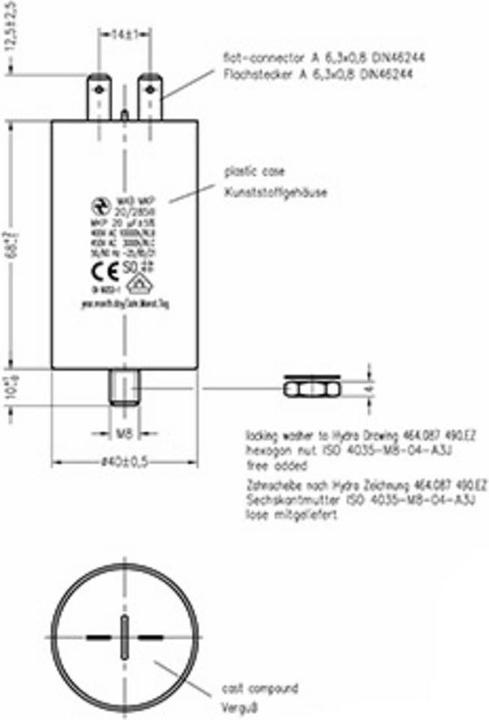 Produktbild MKP-Motorkondensatoren
