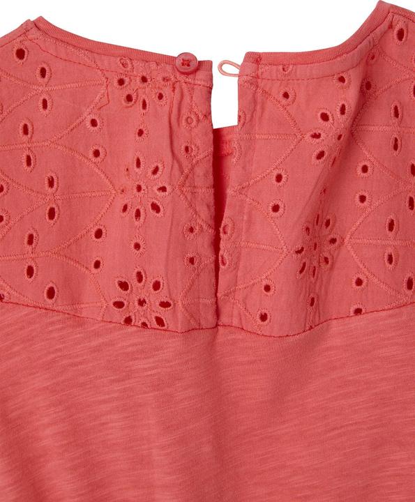 Image du produit Vertbaudet Mädchen Kleid mit Lochstickerei (98)