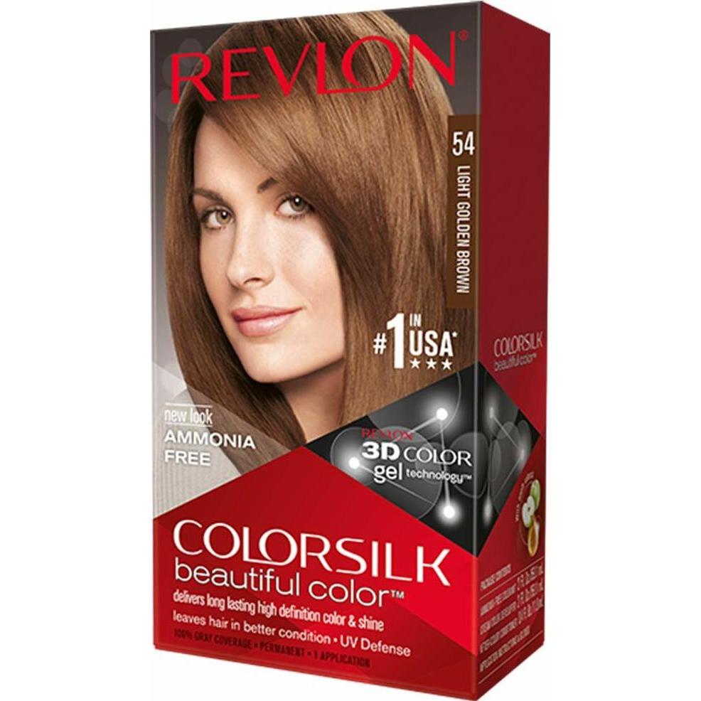 Revlon Professional, Haarfarbe, COLORSILK tinte #54-castaño claro dorado (54)