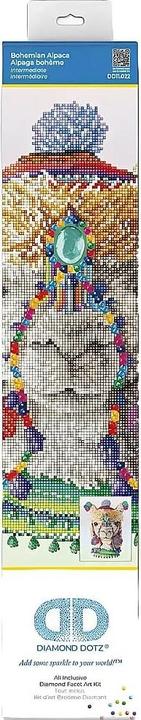 Actual product image Diamond Dotz Diamond Painting Bohemian Alpaka
