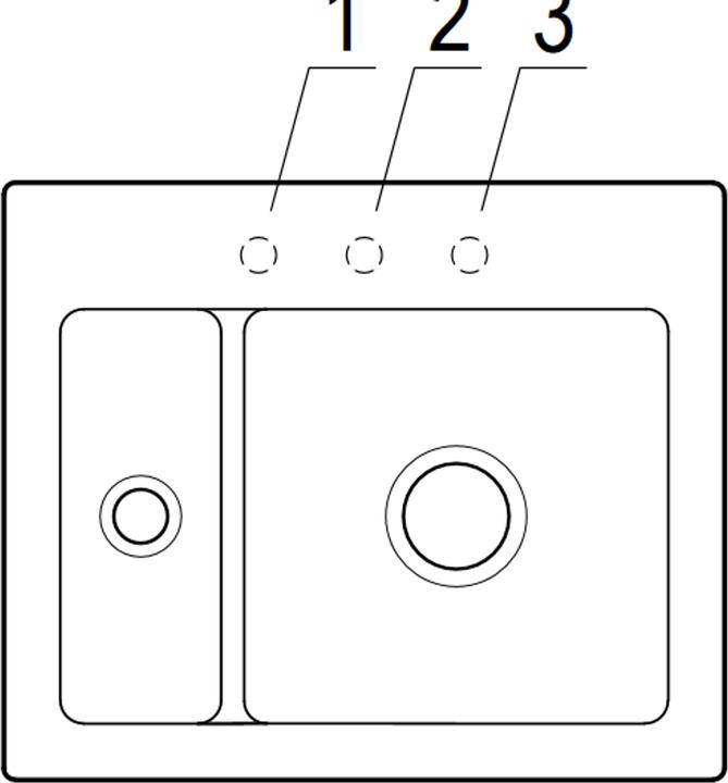 Image du produit Villeroy & Boch Villeroy&Boch Evier, Evier de cuisine Subway 60 XM Graphite 620x510mm, Largeur meuble bas 60cm