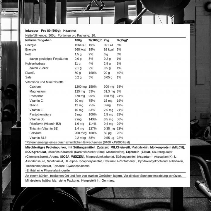 Immagine prodotto Inkospor Per 80 (Nocciola, 1 x, 500 g)