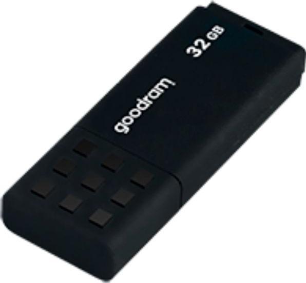 Actual product image Goodram UME3 - 32 GB - USB Type-A - 3.2 Gen 1 (3.1 Gen 1) - 60 MB/s - cap - black (32 GB, USB-A)
