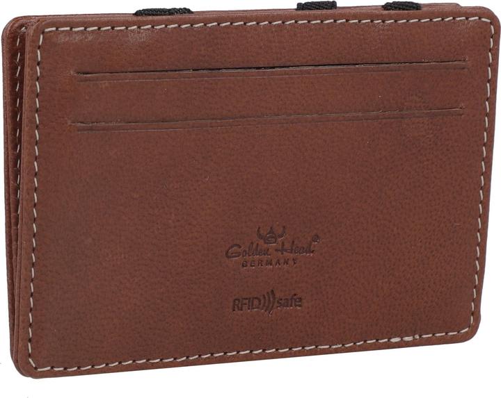 Immagine prodotto Golden Head Porta carte di credito Bari in pelle 7 cm