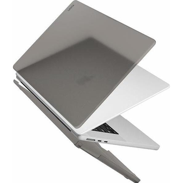 Thumbnail - Uniq etui Claro MacBook Air 13 2022 szarysmoke grey (13", Apple), Notebooktasche, Grau