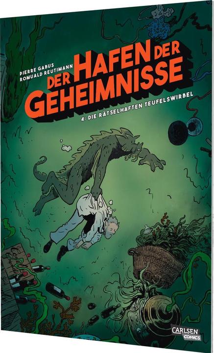 Produktbild Der Hafen der Geheimnisse 4: Die rätselhaften Teufelswirbel (Deutsch, Pierre Gabus, Romuald Reutimann, Thomas Schöner, 2024)