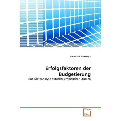 Erfolgsfaktoren der Budgetierung, Fachbücher